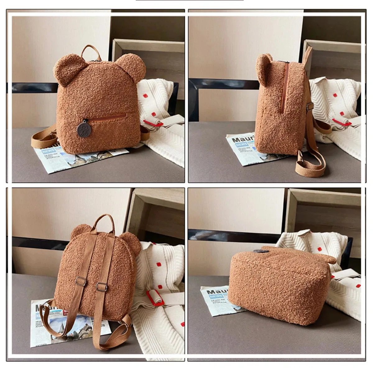Lambswool Daypack Schoolbag