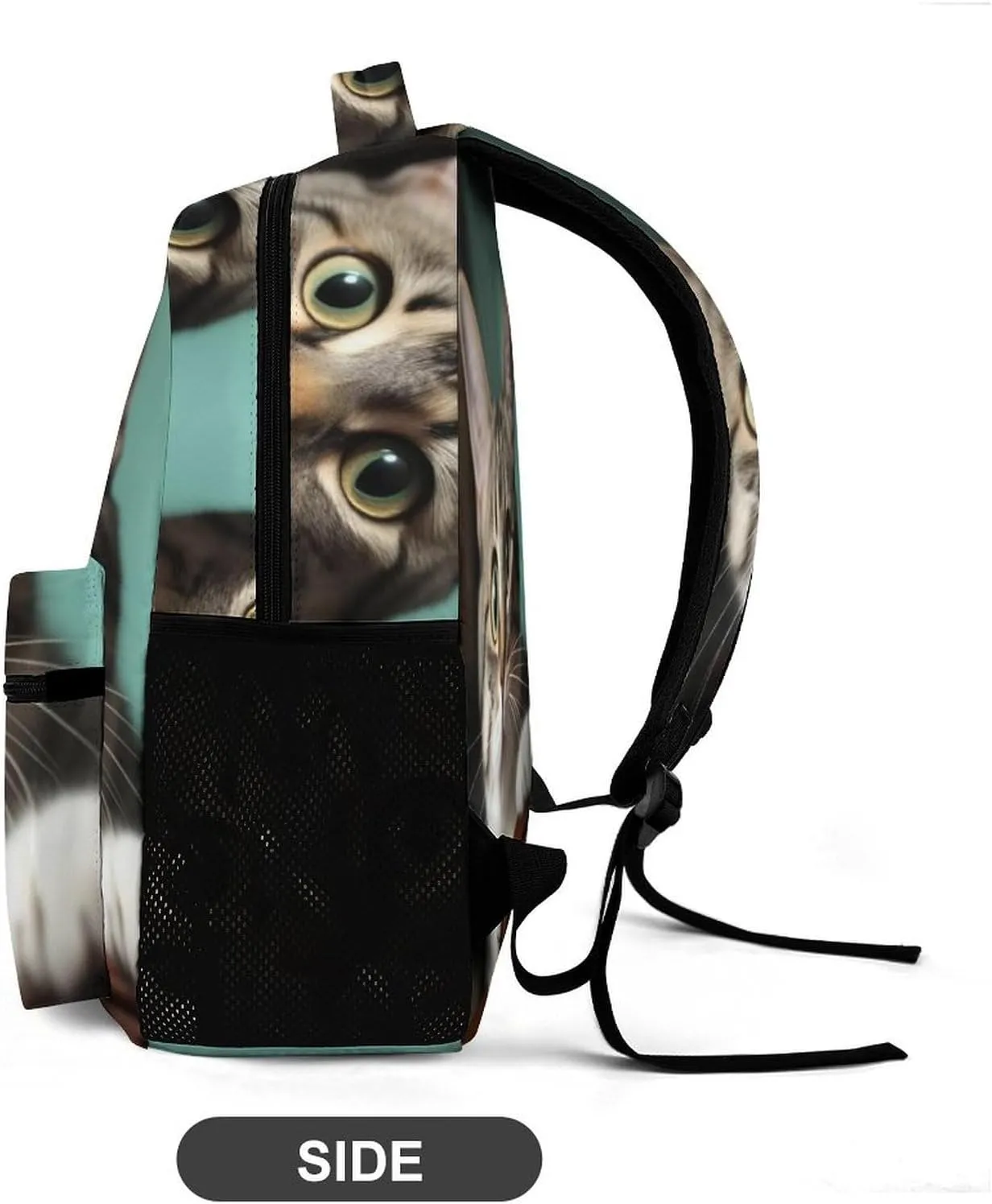Laptop Backpack for Travel Daypack Computer Bag Work A Curious Cat Back Pack Nurse Bag for Hiking