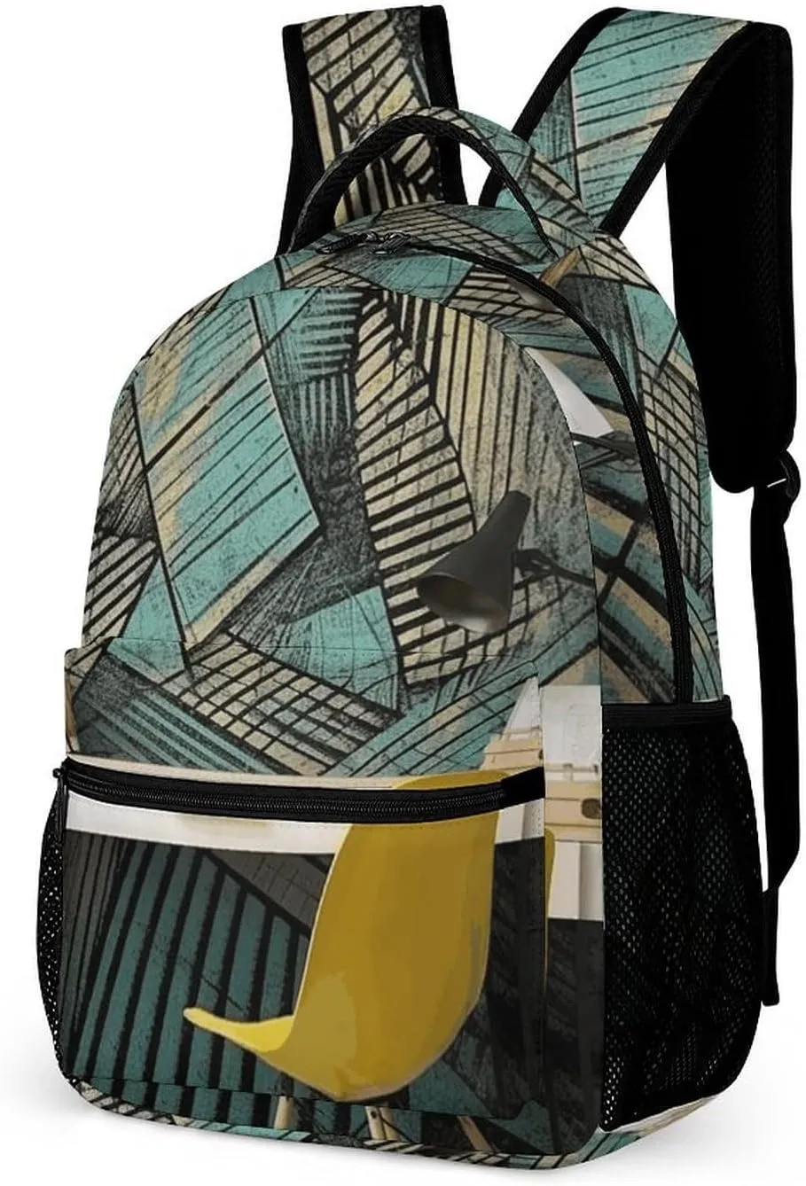 Laptop Backpack for Travel Daypack Computer Bag Work Desk And Stool Back Pack Nurse Bag for Hiking
