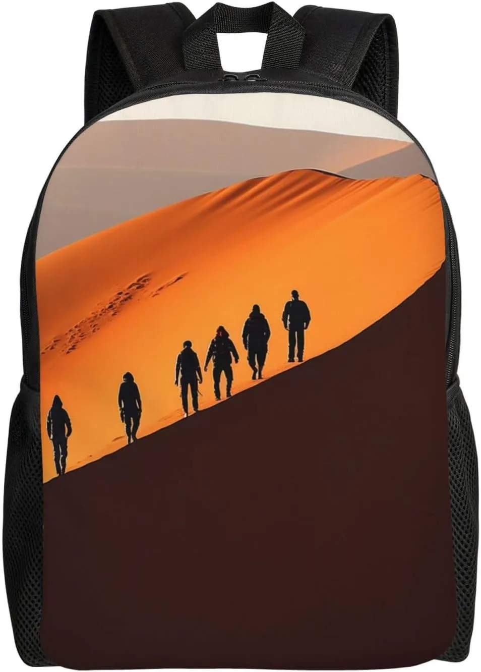 Laptop Backpack for Women Men Carry-on Backpack Climb the Dunes Daypack Lightweight Travel Shoulder Bags
