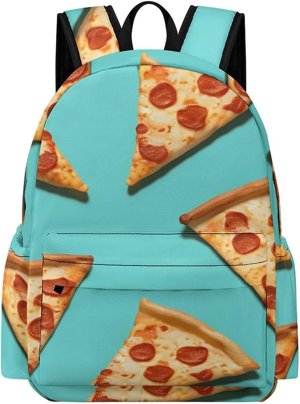 Laptop Backpack for Women Men Daypack Waterproof Green Pizza Slices Computer Bag Business Work Bag for Travel