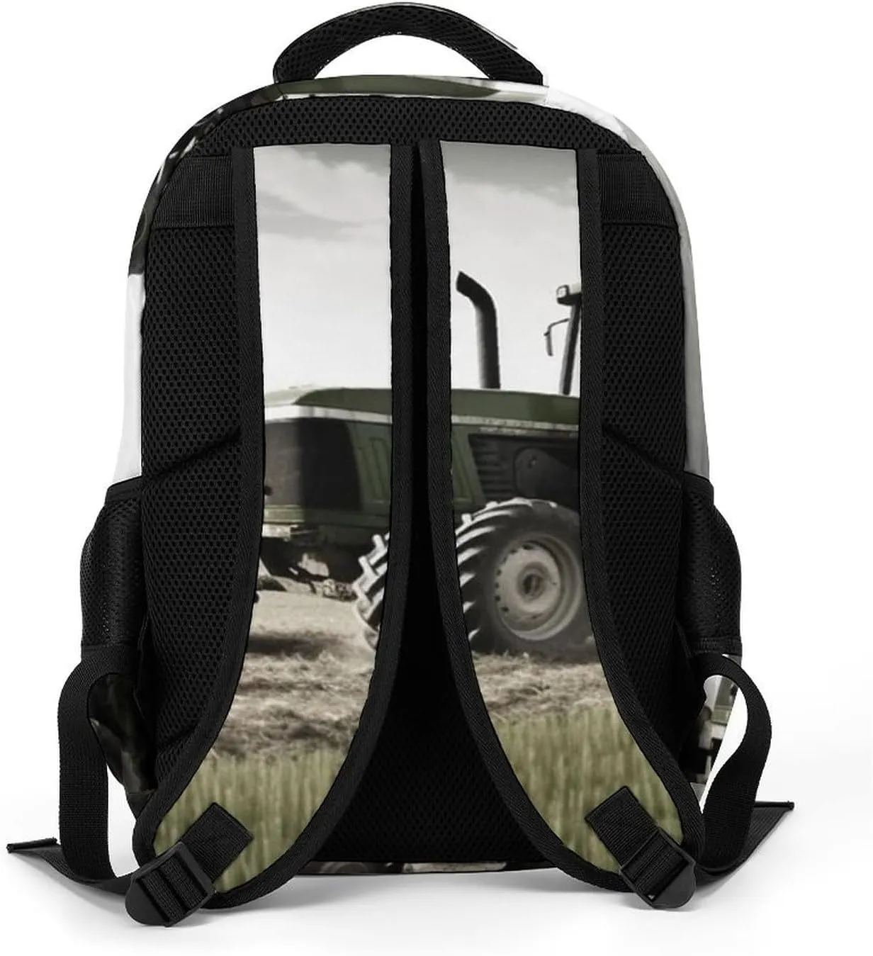 Laptop Backpack for Women Men Daypack Waterproof Tractor Agriculture Tranquil Computer Bag Business Work Bag for Travel