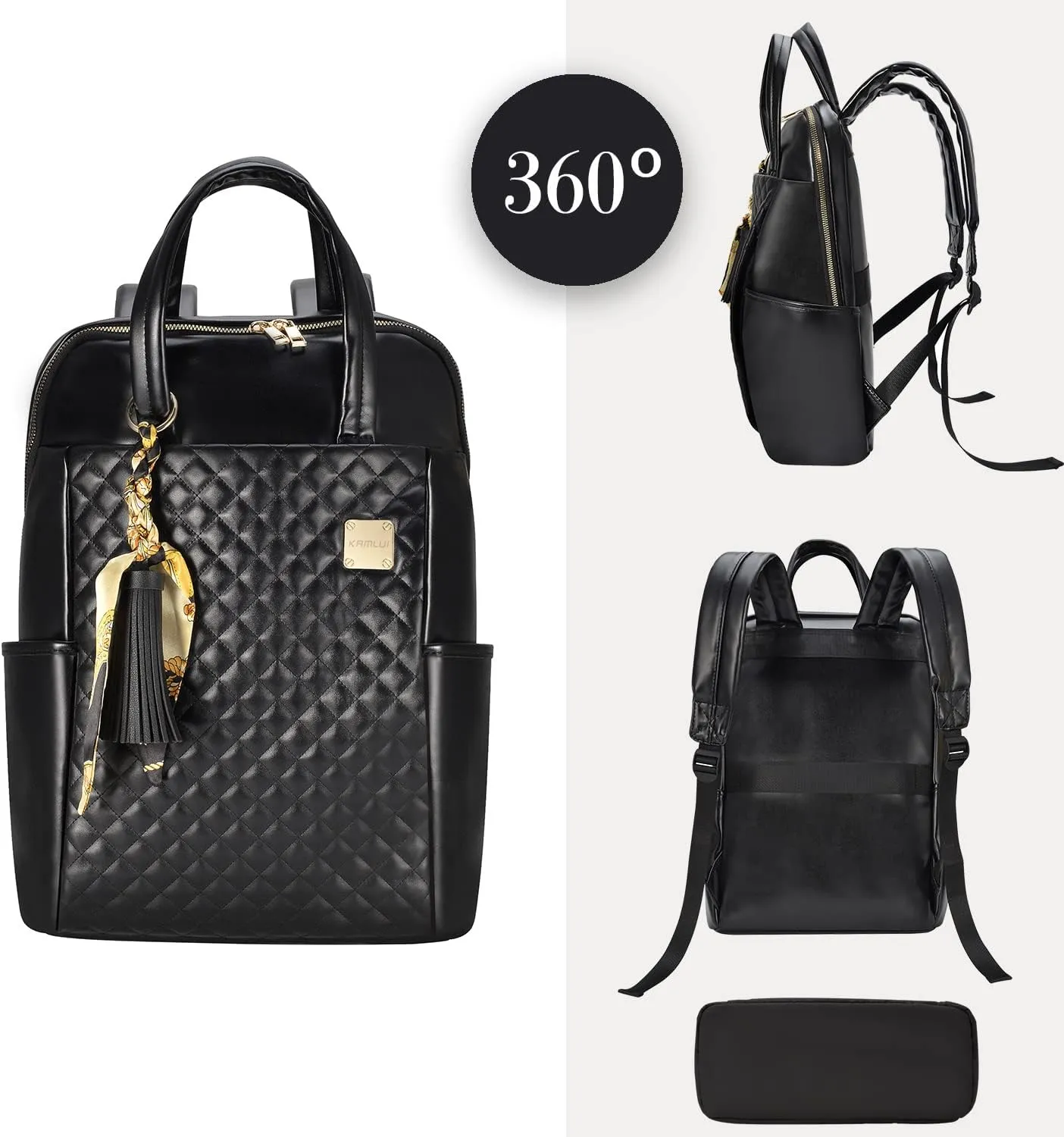Laptop Backpack Purse 14 to 15.6 Inch 16 for Women with Laptop Compartment Compatible with Apple Lenovo Computer Case Laptop bag