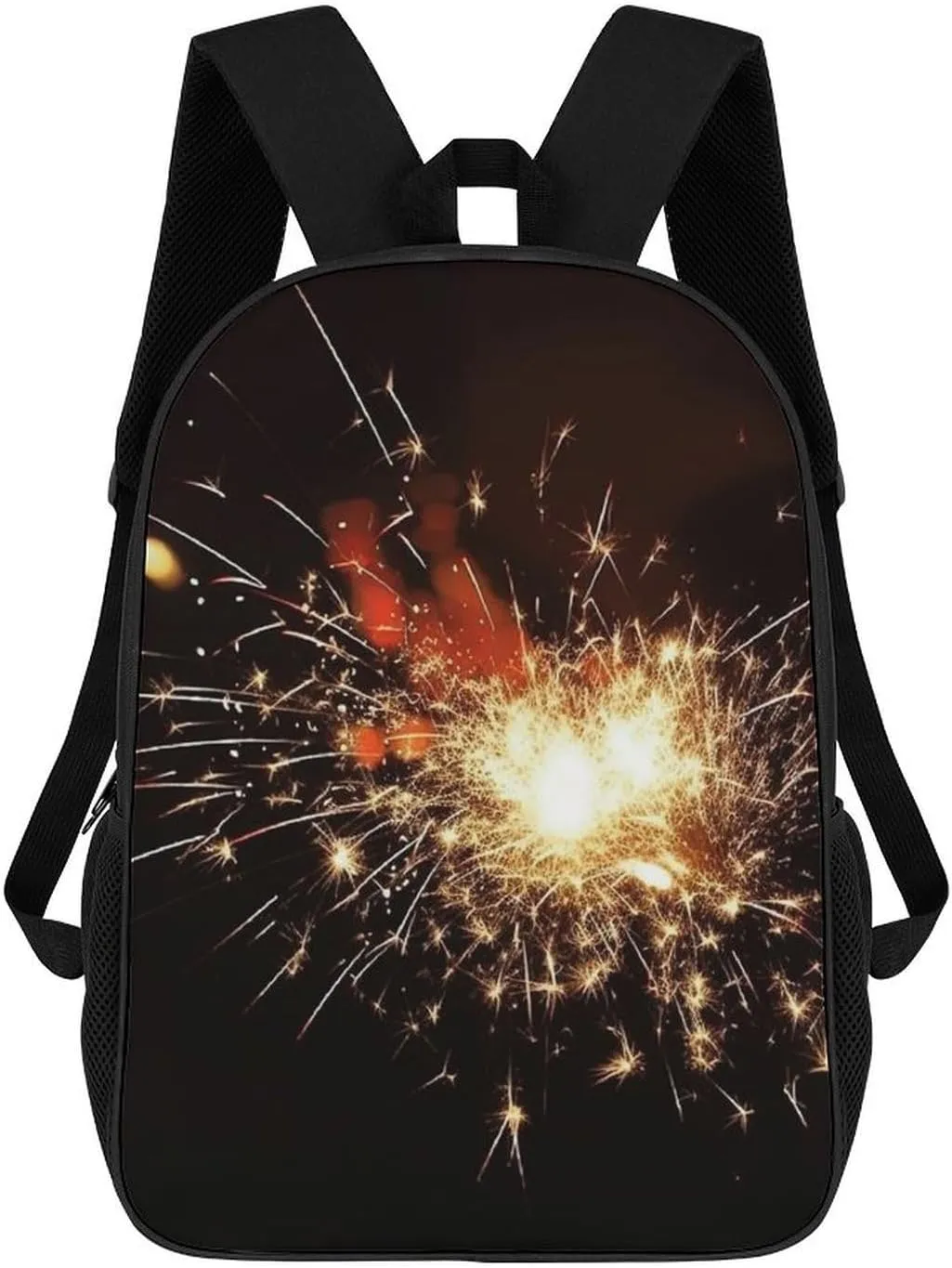 Laptop Backpack Purse 17 Inch Travel Laptop Bag Explosion Firework Computer Bag Daypack Business Work Bag for Women