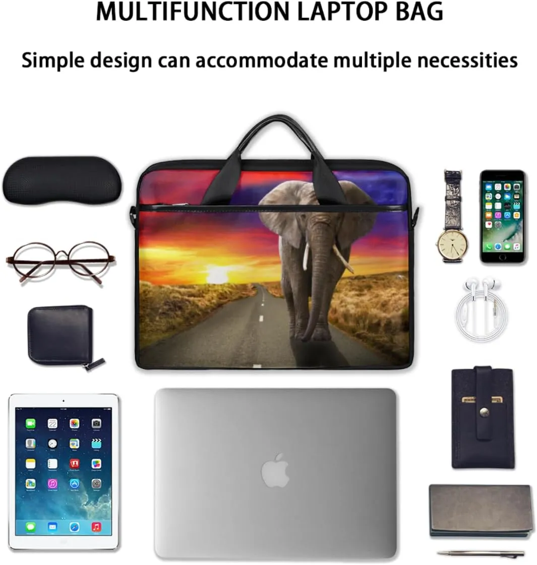 Laptop Bag 13-15 Inch Laptop Sleeve Case for Men Women Briefcase Messenger Bag Computer Shoulder Bag for Travel Work