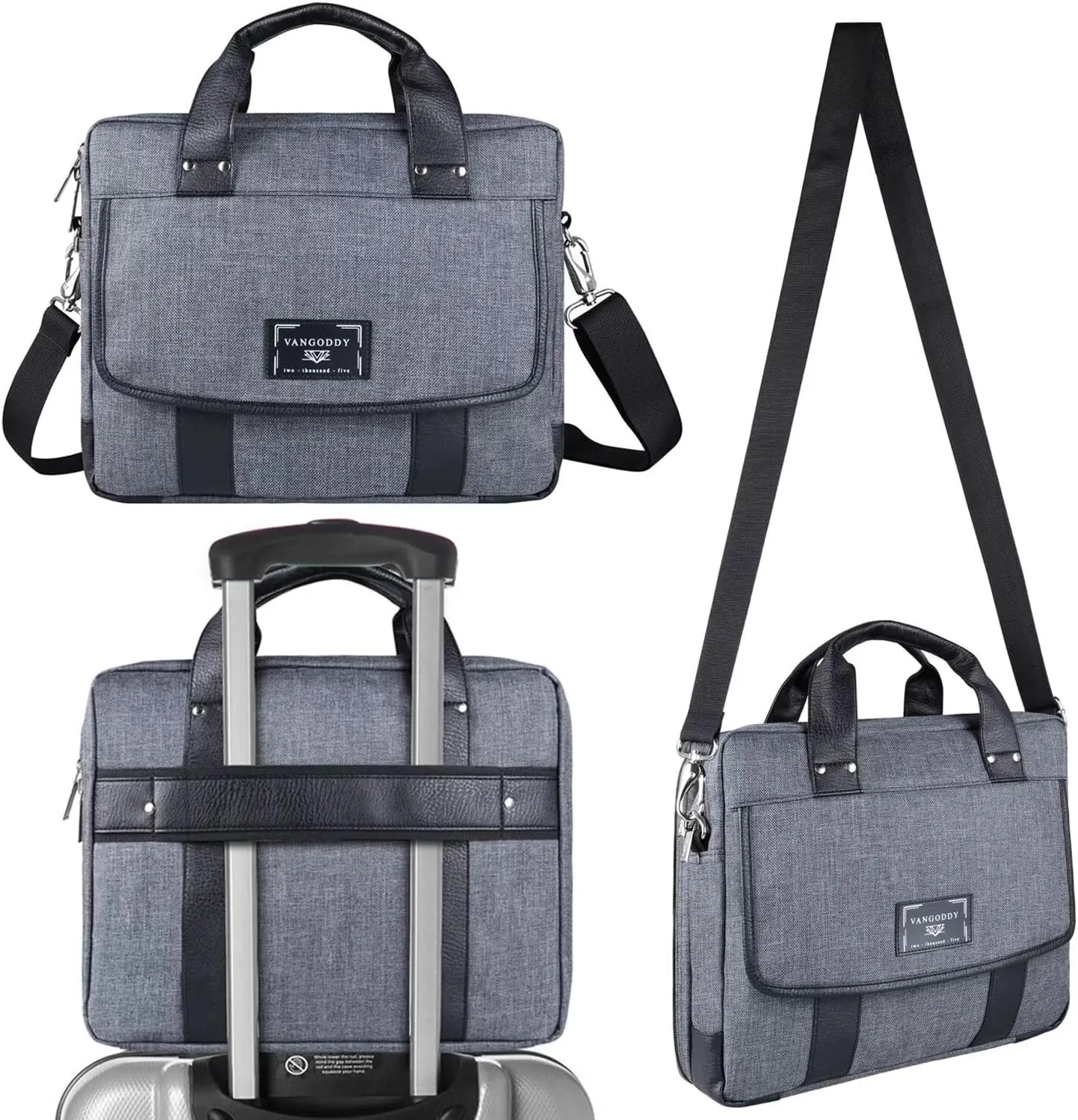 Laptop Bag 14 Inch Compatible with Dell Latitude 9450 7455 7450 5455 5450 3450 3445 3440 9440 7440 5440, Pro 14 Premium