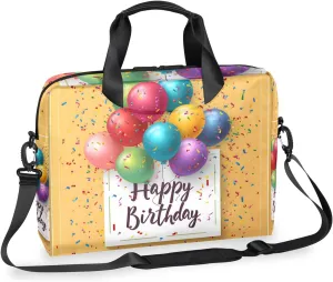 Laptop Bag 15.6 Inch Laptop Sleeve Case with Shoulder Straps Computer Slim Briefcase for Men and Women