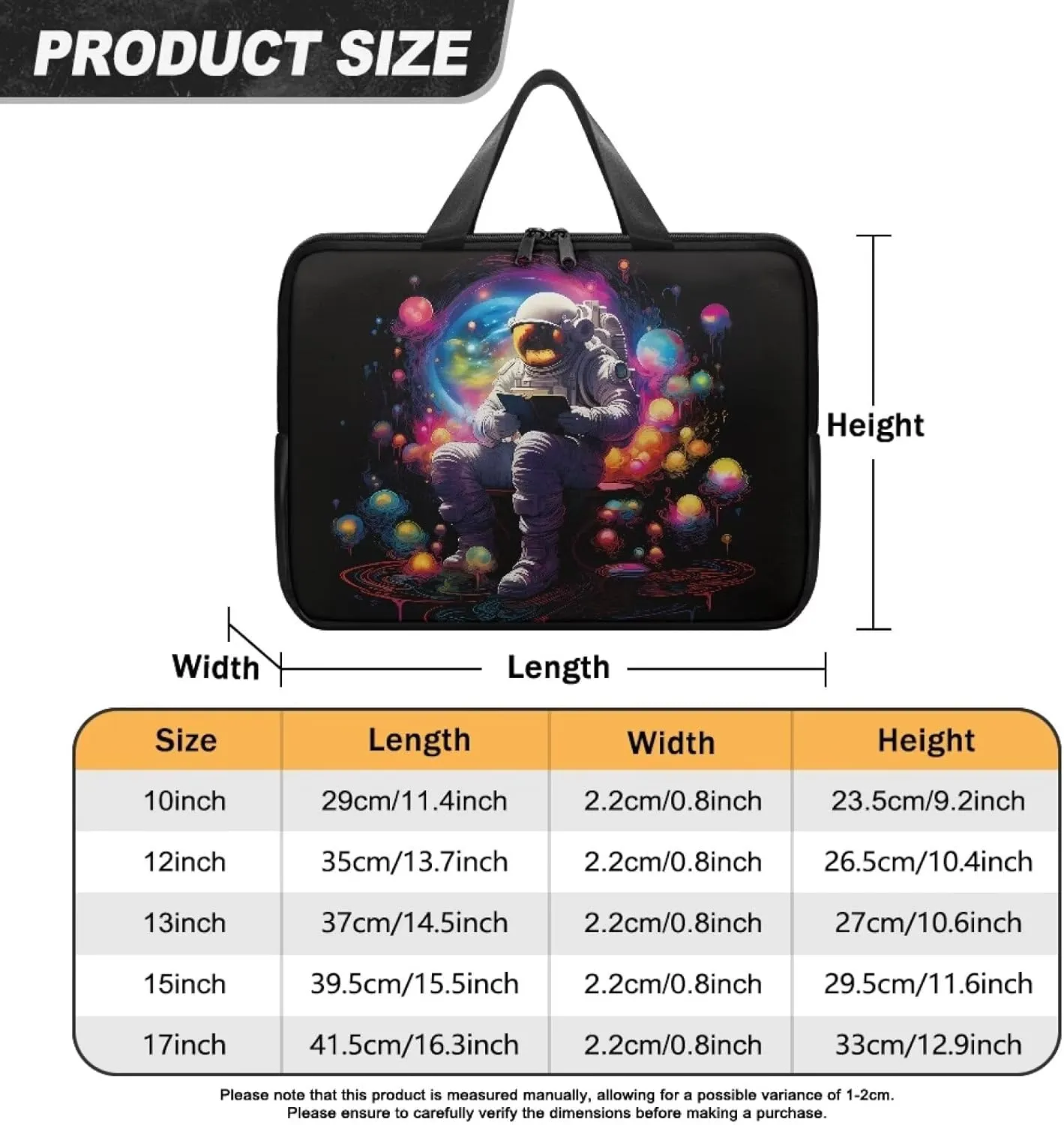 Laptop Bag Case Womens Mens Leather Laptop Sleeve Zipper Shockproof Computer Carrying Bag 10 Inch- 17 Inch