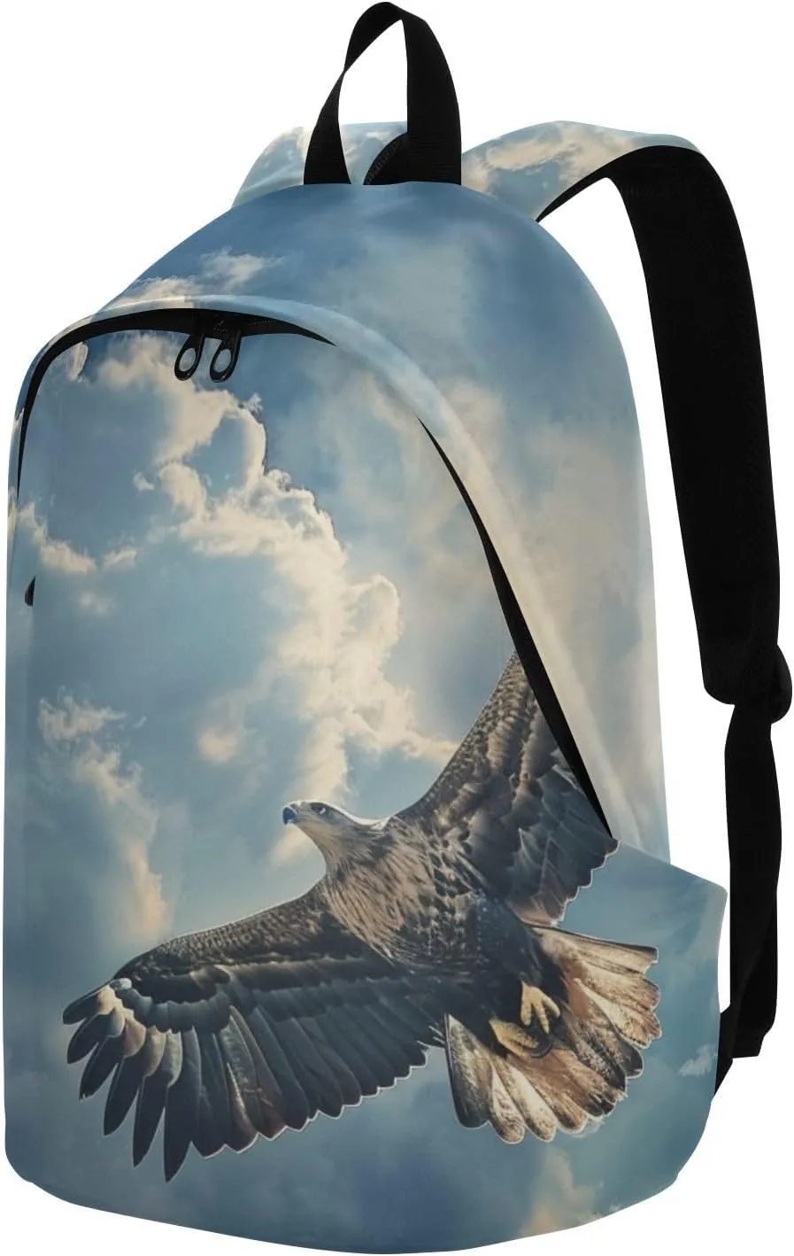 Laptop Computer Backpack Purse For Men Women Large Capacity Lightweight Bag Outdoor Daypack Travel Animals Print,blue carve