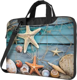 Laptop Crossbody Bag fit,Skull and Rose Laptop Briefcase, Suitable for Office School Travel
