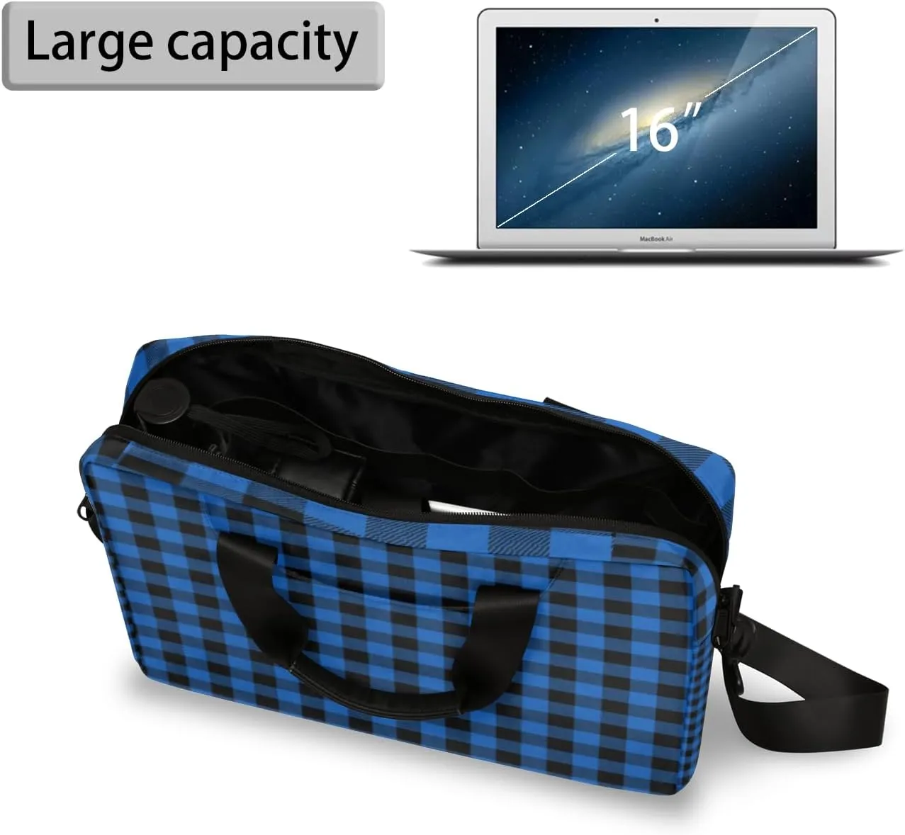 Laptop Shoulder Bag 14 15 15.6 inch Computer Travel Offices Work Briefcase Bags