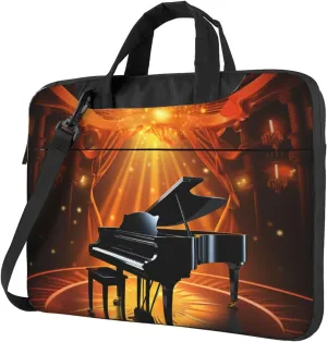 Laptop Sleeve Bag Shockproof Notebook Case Musical Theatre Computer Carrying Case with Shoulder Strap 13 inch