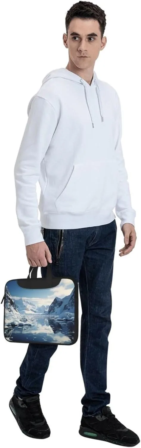 Laptop Tote Bag Men Women Antarctic Peninsula Shoulder Laptop Sleeve Briefcase Messenger Computer Bag