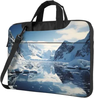 Laptop Tote Bag Men Women Antarctic Peninsula Shoulder Laptop Sleeve Briefcase Messenger Computer Bag