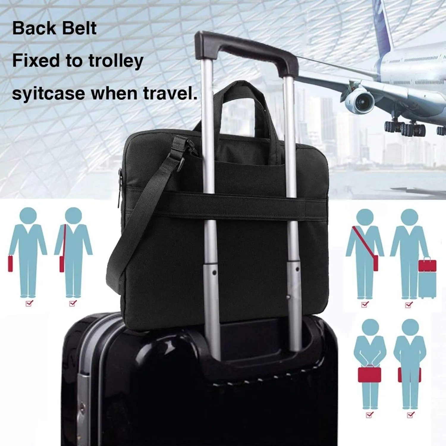 Laptop Tote Bag Men Women Native American Dream Catcher Shoulder Laptop Sleeve Briefcase Messenger Computer Bag