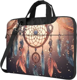 Laptop Tote Bag Men Women Native American Dream Catcher Shoulder Laptop Sleeve Briefcase Messenger Computer Bag