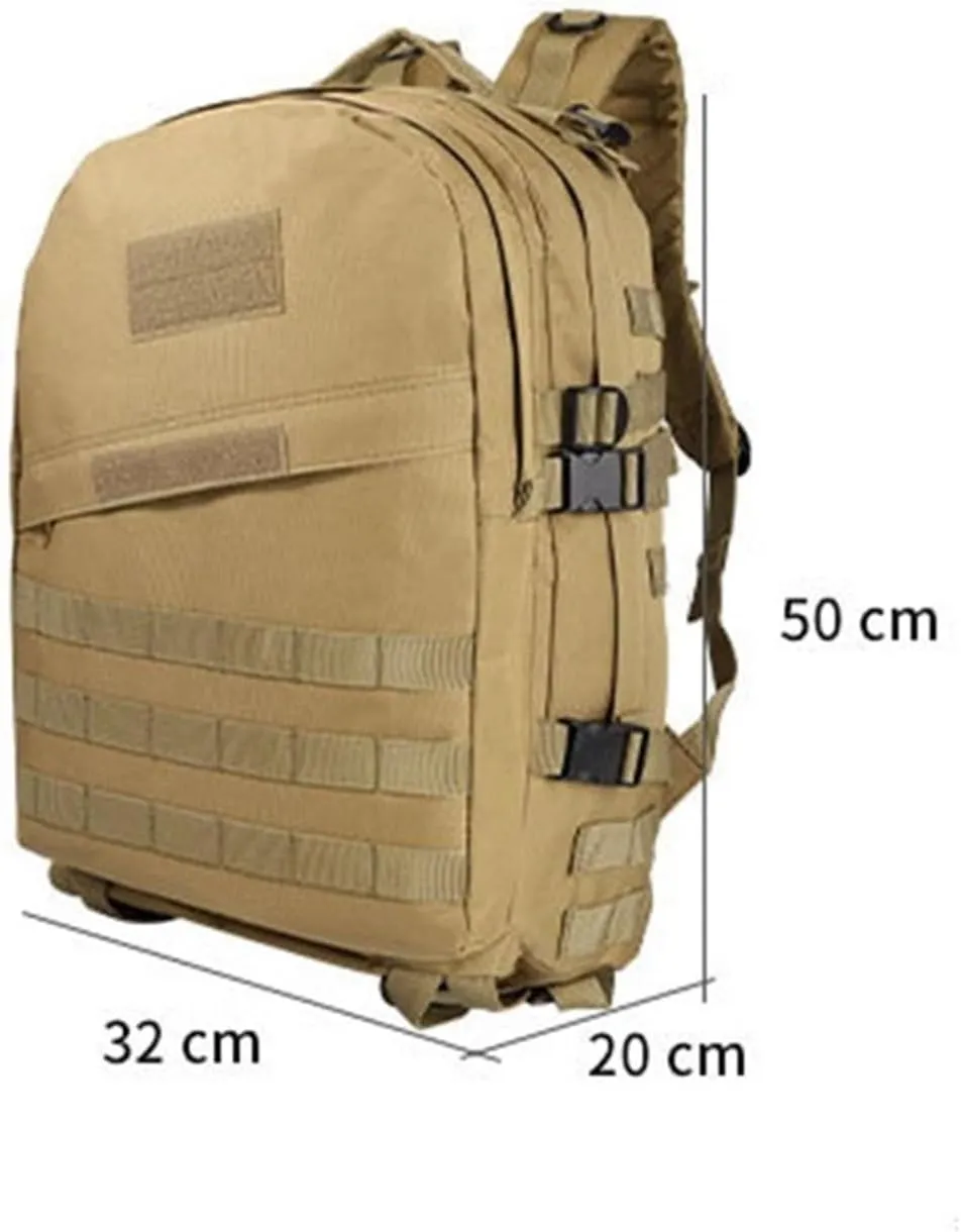 Large Capacity Camping Backpack Men's Outdoor Travel Bag Multifunctional Hiking Sports Shoulder Bags Male(Green)