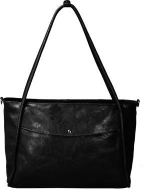 Large Tote Bag for Women Work Vegan Leather Weekender Bag with Zipper Oversize Travel Purses and Handbags