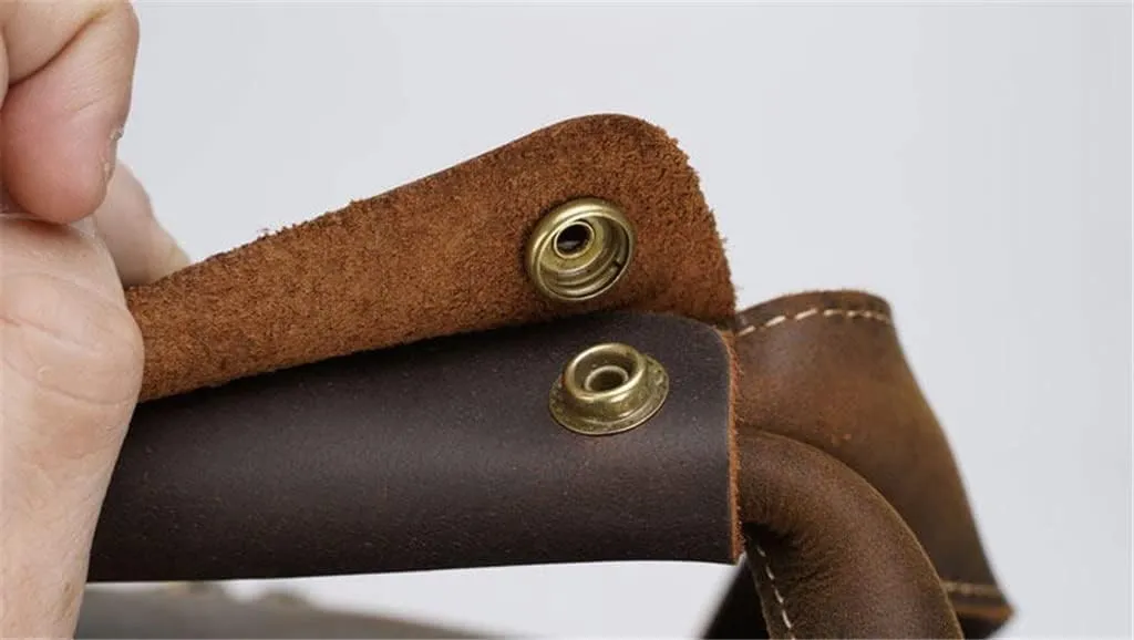 Large Travel Bag Leather Vintage Luggage Bags Men Male Duffle Bags Travelling Bag Weekender Bags For Man
