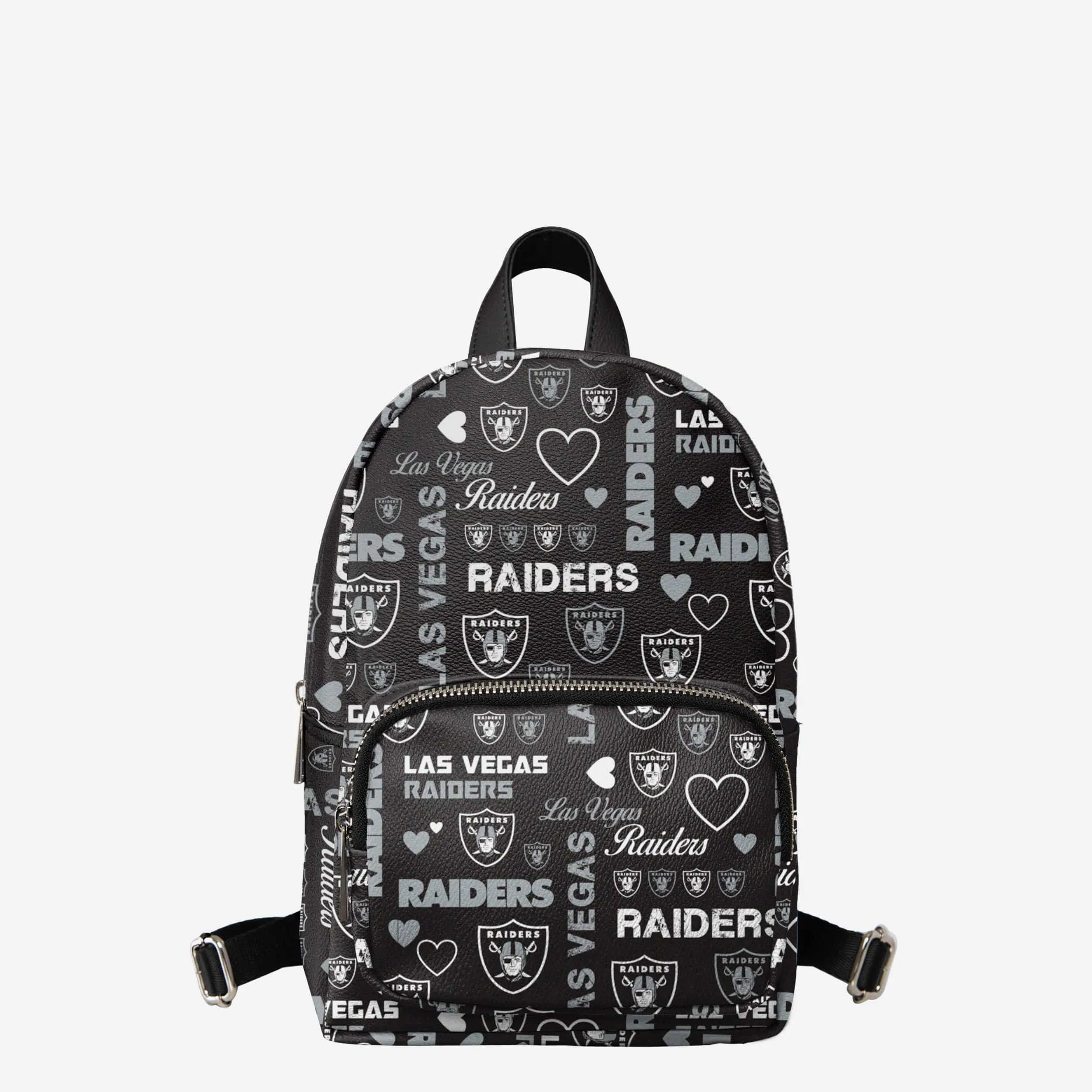 Las Vegas Raiders Logo Love Mini Backpack