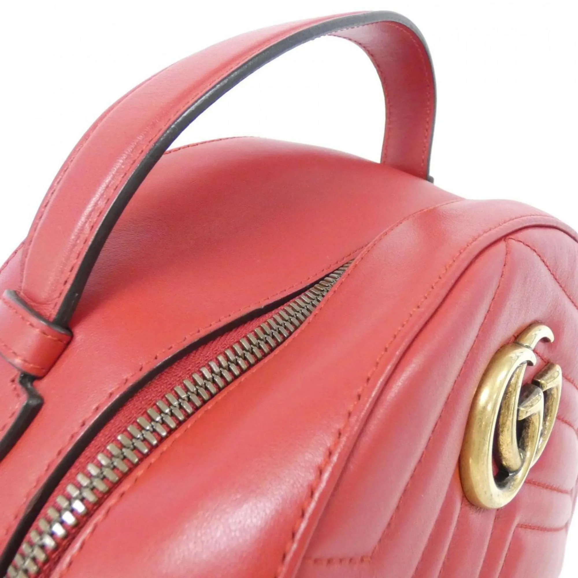 Leather Marmont Bag with Slight Scratches and Scuffs