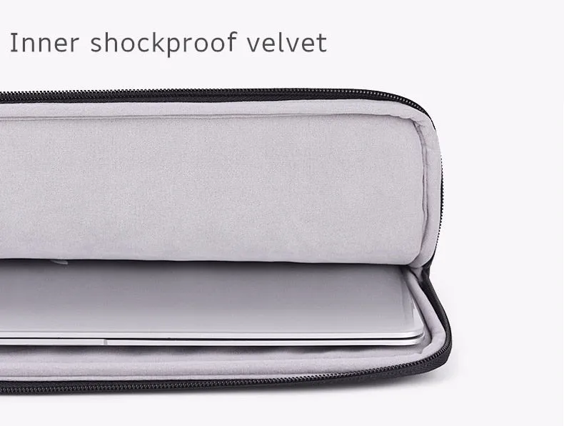 Leather Plaid Laptop Case 13-inch