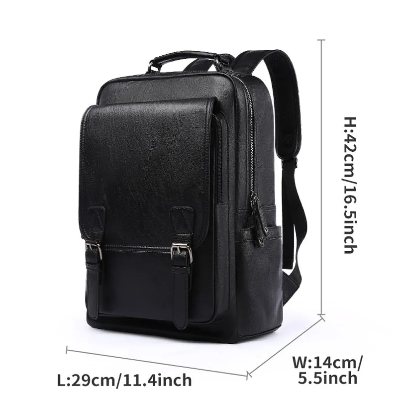 Leather PU Backpack