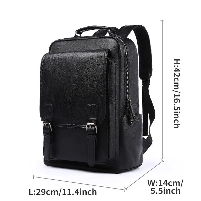 Leather PU Backpack