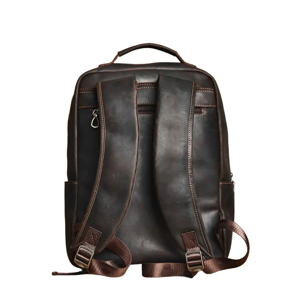 Leather Retro Backpack