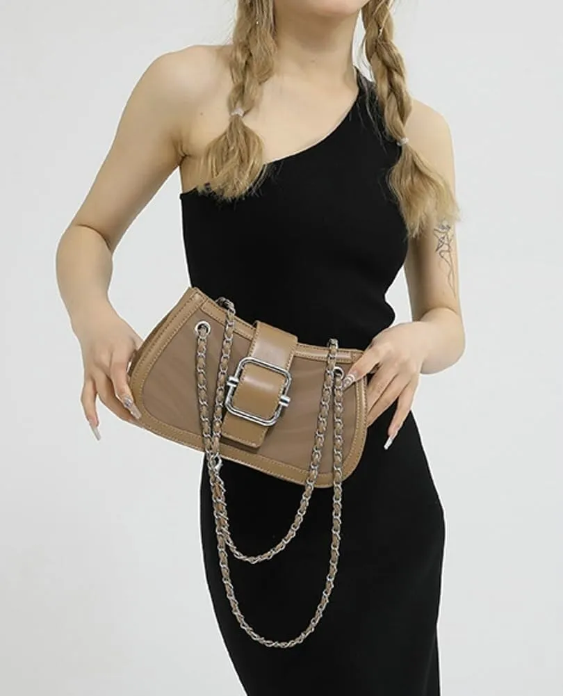 Leather Trendy Shoulder & Crossbody Hobo Tote Handbag for Women Top Handle Satchel Purse
