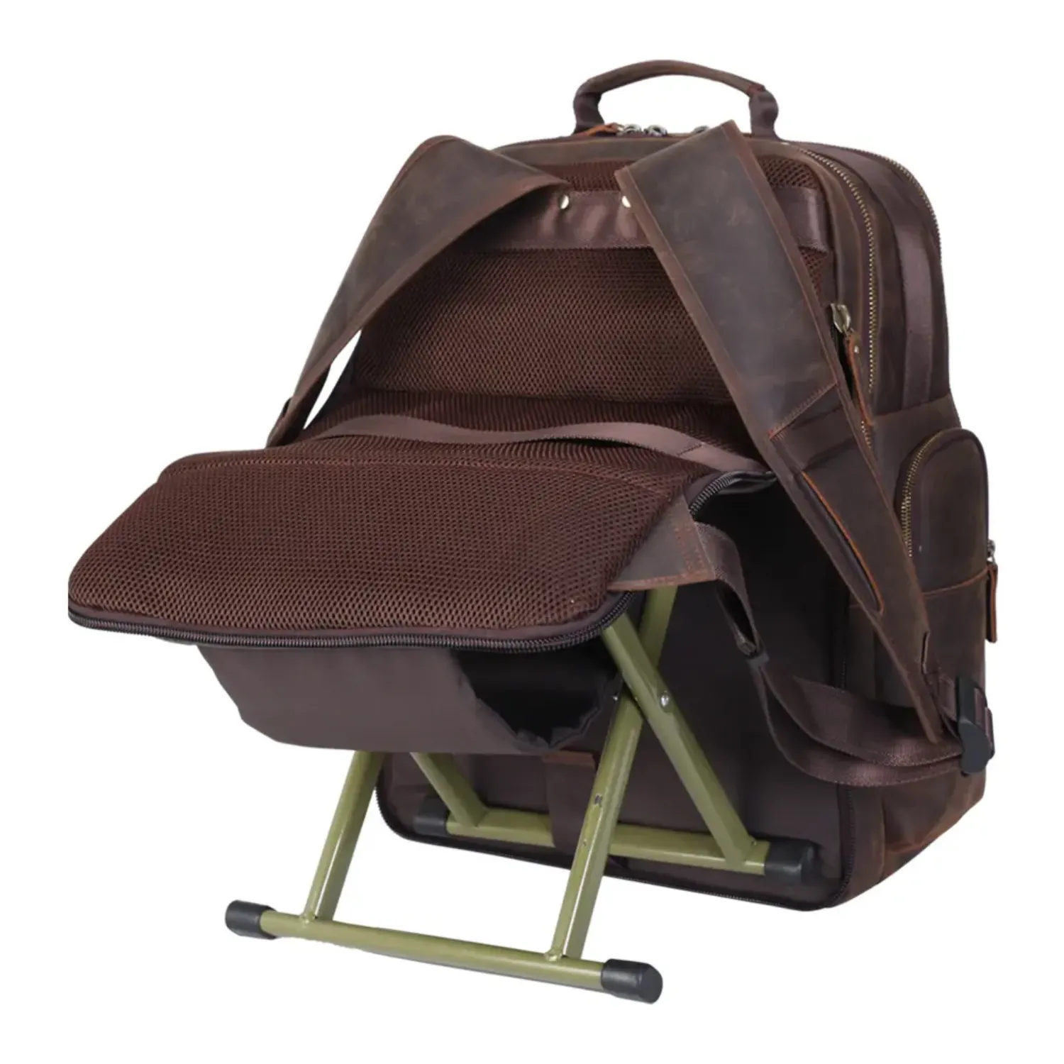 Lederrucksack Fassungsvermögen mit Provo™ großem Worth the price Cost-effective -