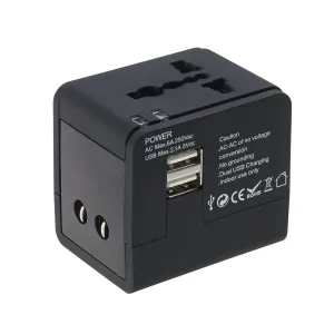 Lewis N. Clark Global Adapter With USB Charger