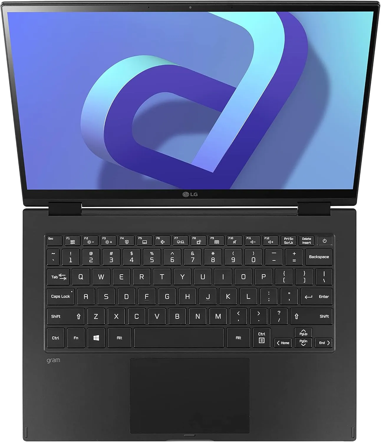 LG gram (2022) 14T90Q 2-in-1 Tablet Laptop, 14" (1920 x 1200) IPS Display, Intel Evo 12th Gen i7 1260P Processor, 16GB LPDDR5, 1TB NVMe SSD, FHD Webcam, WiFi 6E, Thunderbolt 4, Windows 11, Black