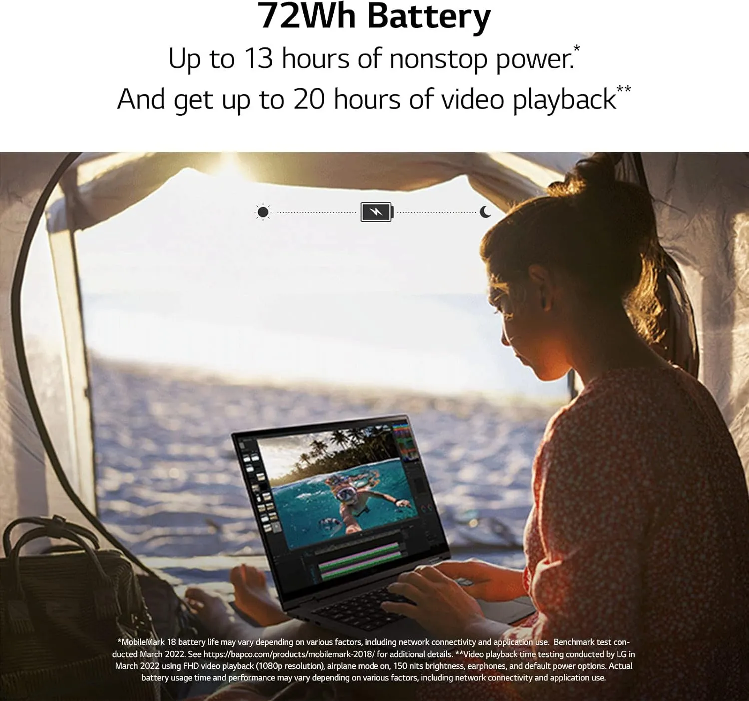 LG gram (2022) 14T90Q 2-in-1 Tablet Laptop, 14" (1920 x 1200) IPS Display, Intel Evo 12th Gen i7 1260P Processor, 16GB LPDDR5, 1TB NVMe SSD, FHD Webcam, WiFi 6E, Thunderbolt 4, Windows 11, Black