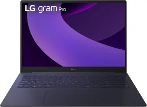 LG gram Pro 16-inch Lightweight Laptop Computer, Intel Evo Edition Powered by Intel Core Ultra7 255H Processor, Windows 11 Home, 32GB RAM, 1TB SSD - Metal Blue