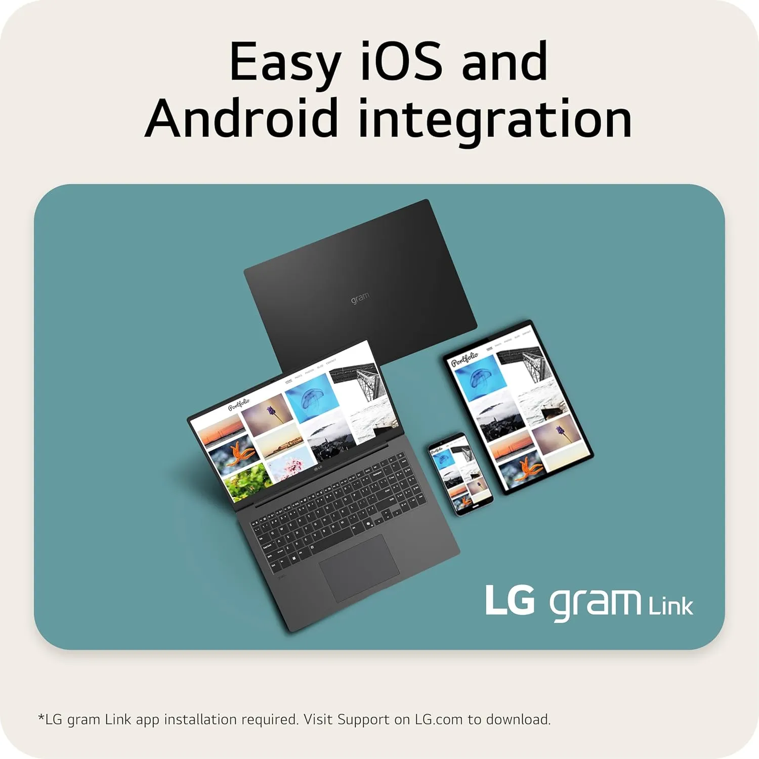 LG gram Pro 16-inch Lightweight Laptop Computer, Intel Evo Edition Powered by Intel Core Ultra7 255H Processor, Windows 11 Home, 32GB RAM, 1TB SSD - Metal Blue