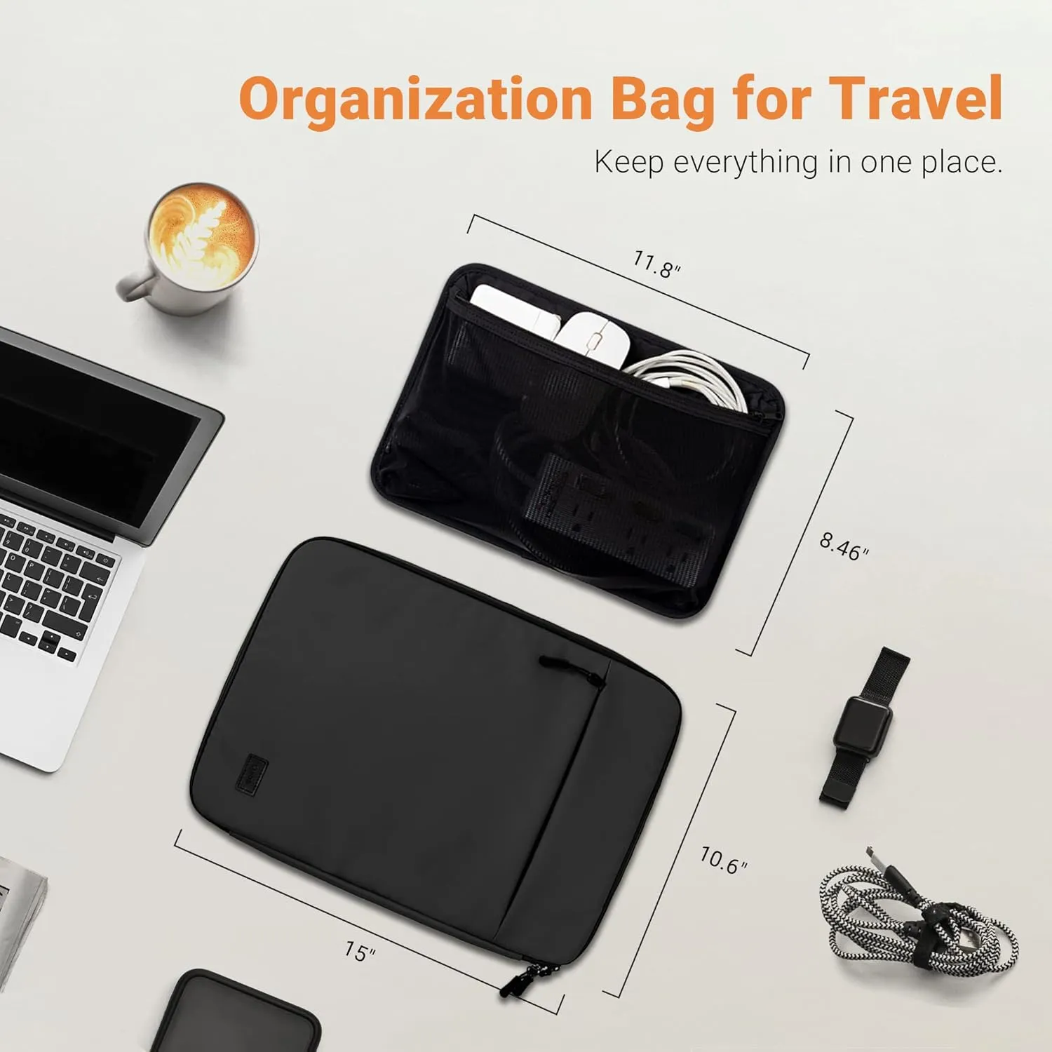 LHiDS MagPac Laptop Sleeve with Mesh Module