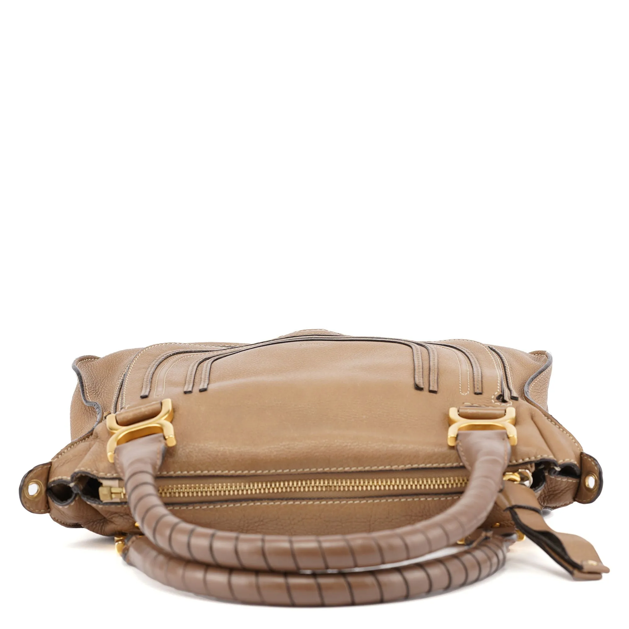 Light Brown Leather Marcie 2-Way Bag