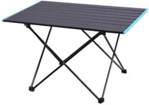 Lightweight Camping Table Folding Portable Camp Side Table Aluminum Carry Bag Outdoor Beach Table