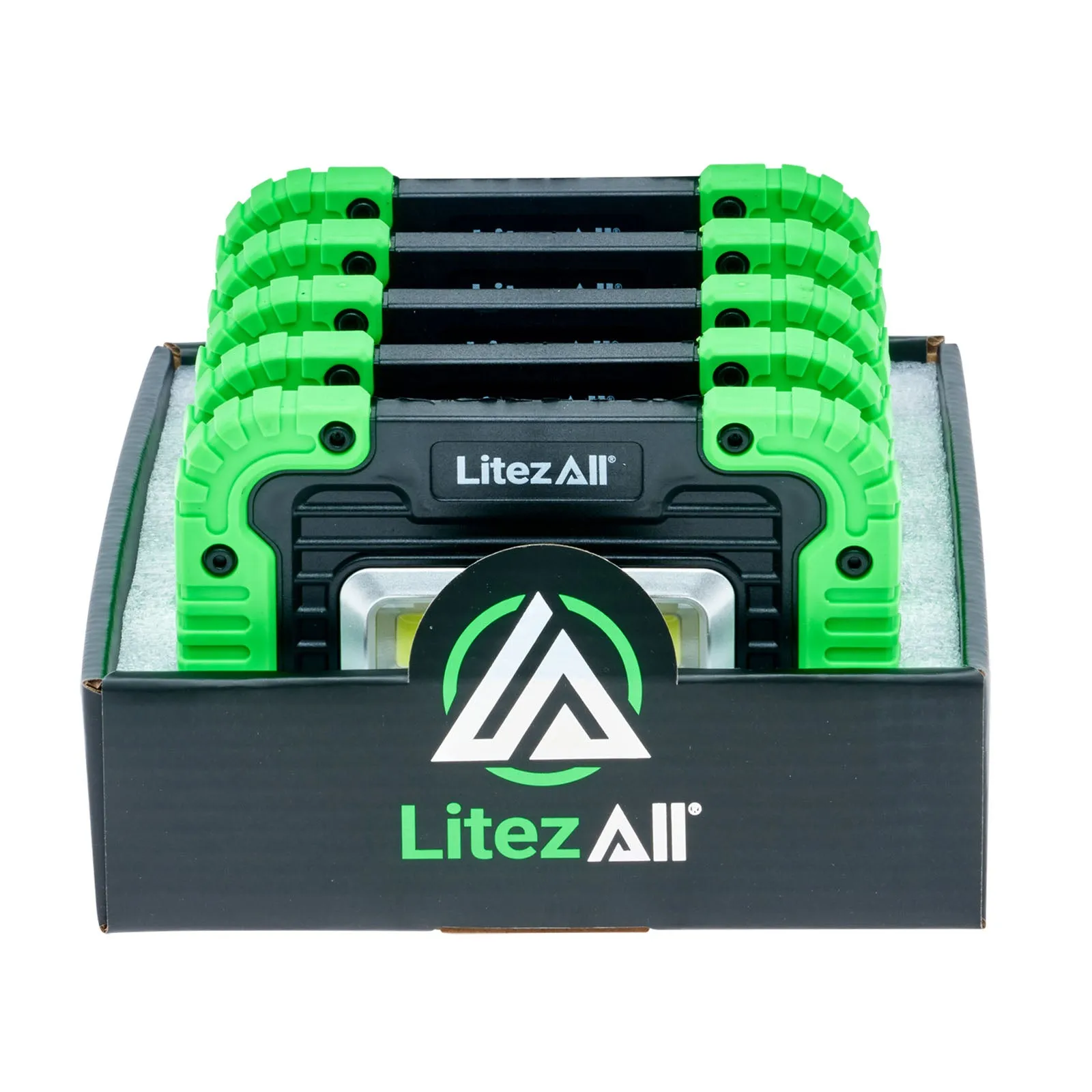 LitezAll 1000 Lumen Compact Kickstand Work Light