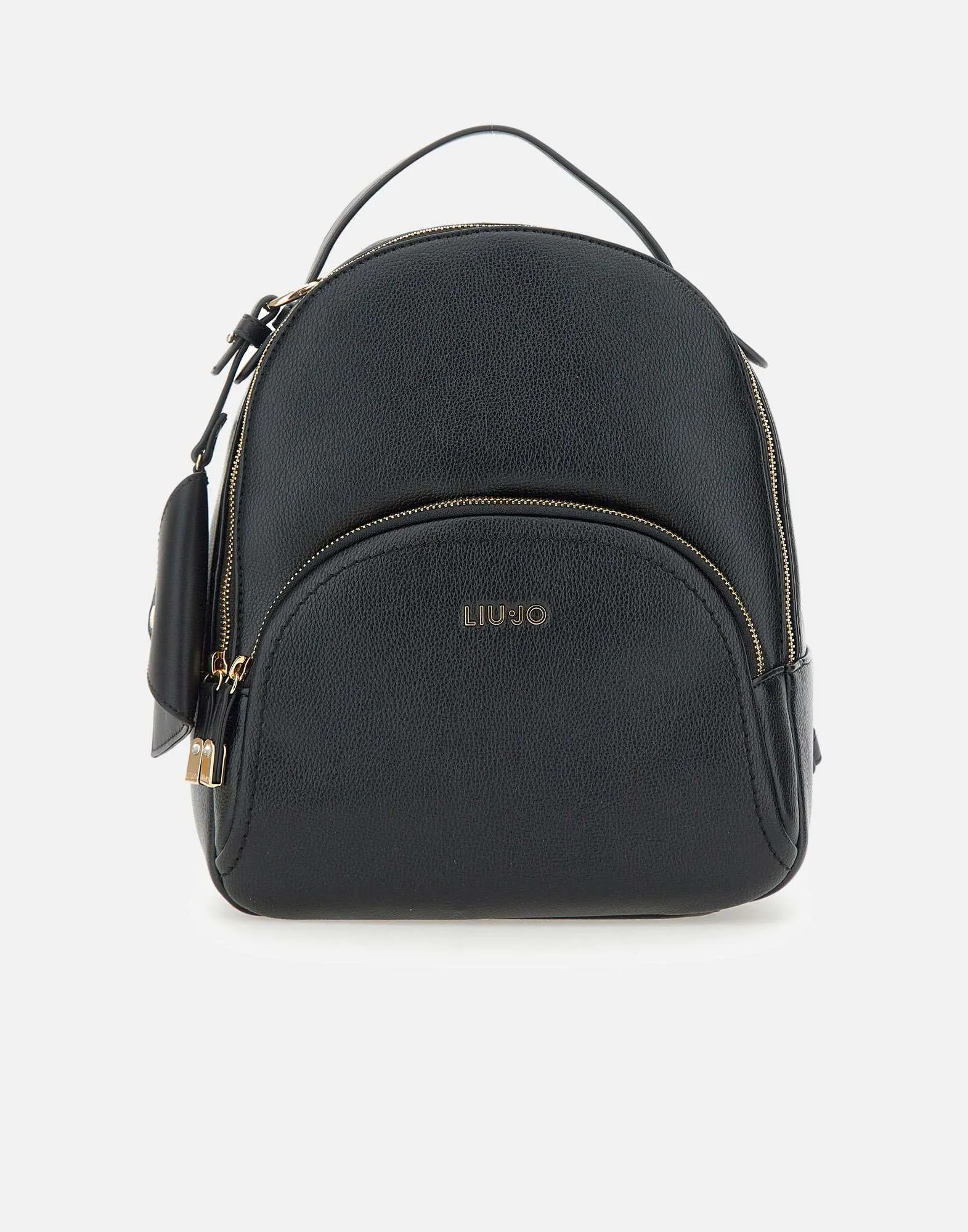 Liu Jo Manh Black Tumbled Pu ryggsäck