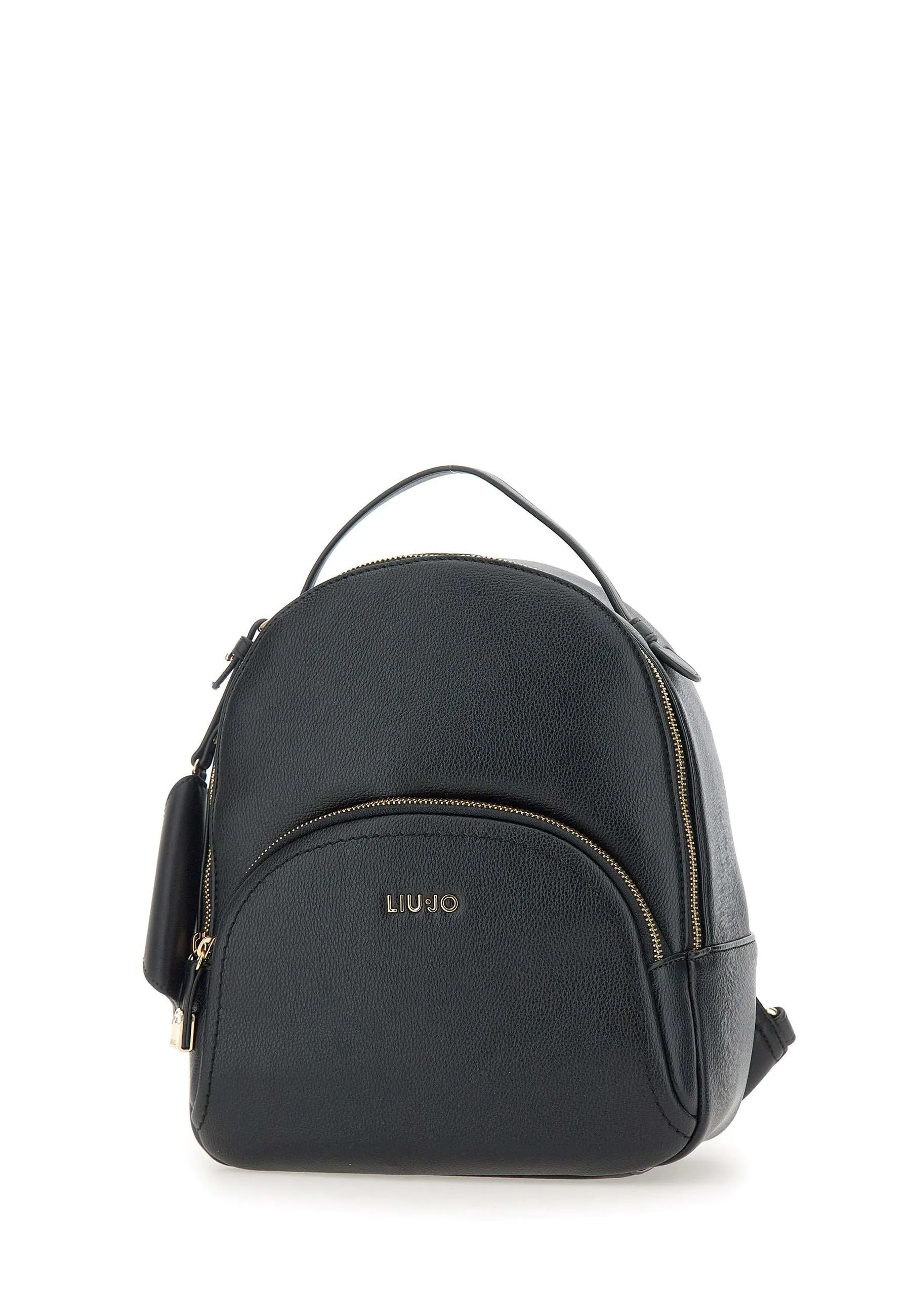 Liu Jo Manh Black Tumbled Pu ryggsäck