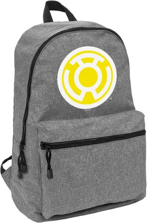 LOGOVISION Green Lantern Core Blackest Night Sinestro Corps Yellow Lantern Logo Lightweight Backpack for Work School Daily Use Packable for Travel