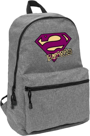 LOGOVISION Superman Bizarro Shield Logo Lightweight Backpack for Work School Daily Use Packable for Travel