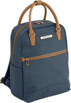 London Fog Regent Teal 17" Commuter Backpack, Turquoise