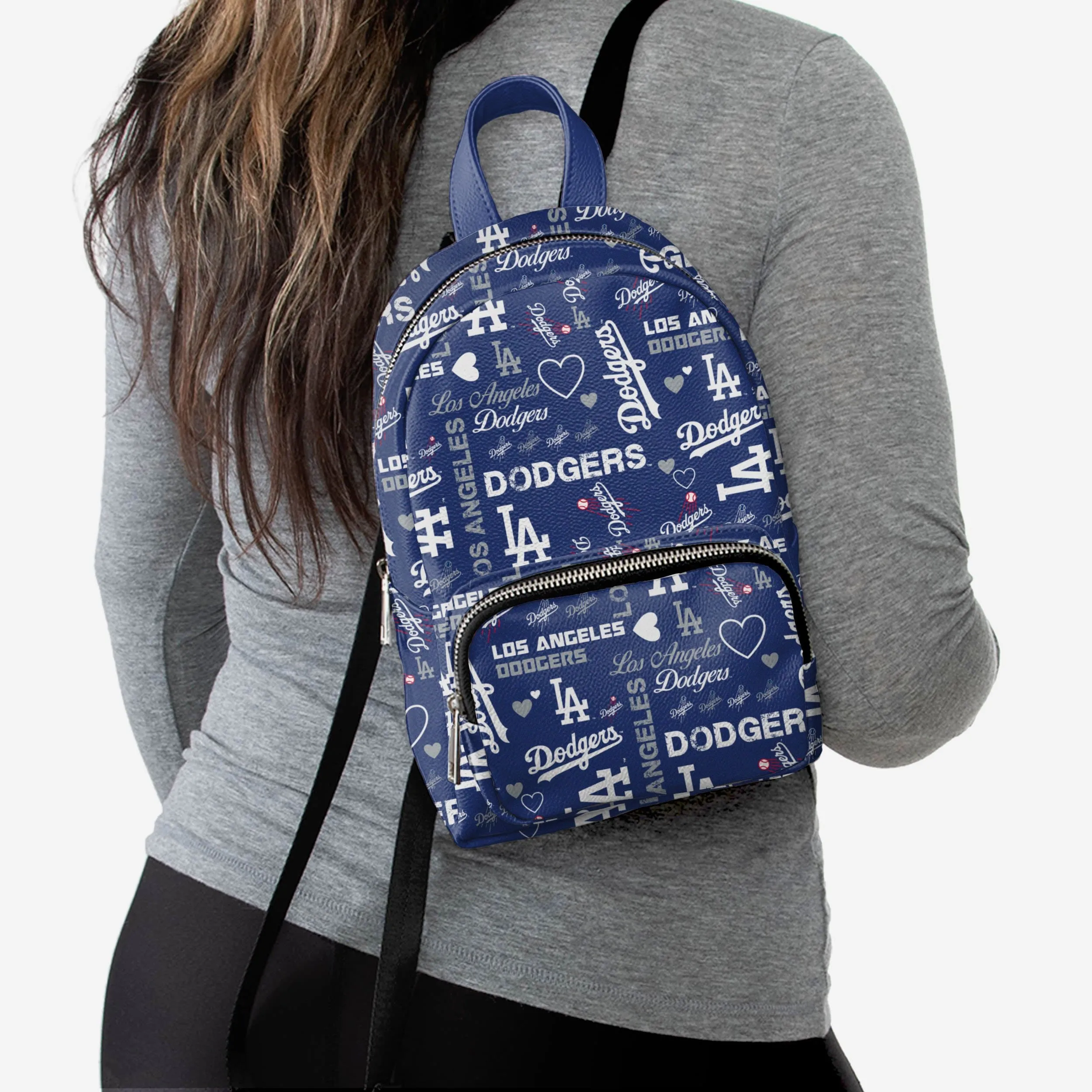 Los Angeles Dodgers Logo Love Mini Backpack