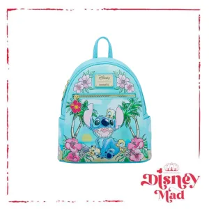 Loungefly Disney Lilo & Stitch Ducklings Beach Mini Backpack