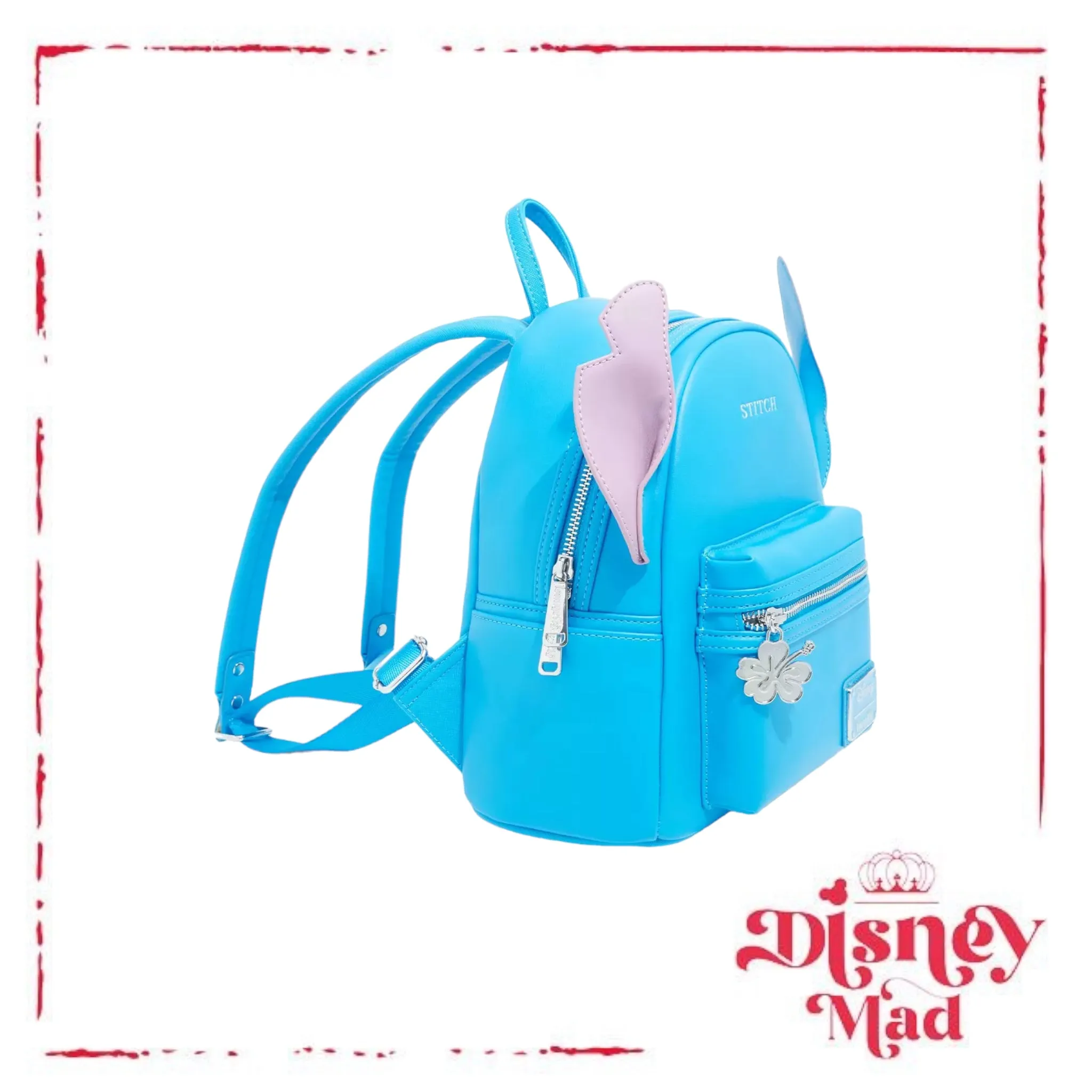 Loungefly Disney Lilo & Stitch Minimalist Stitch Figural Mini Backpack