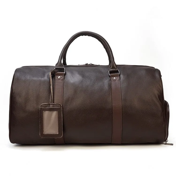 Luxury Genuine Leather Doctors Bag Men Women Travel Bag