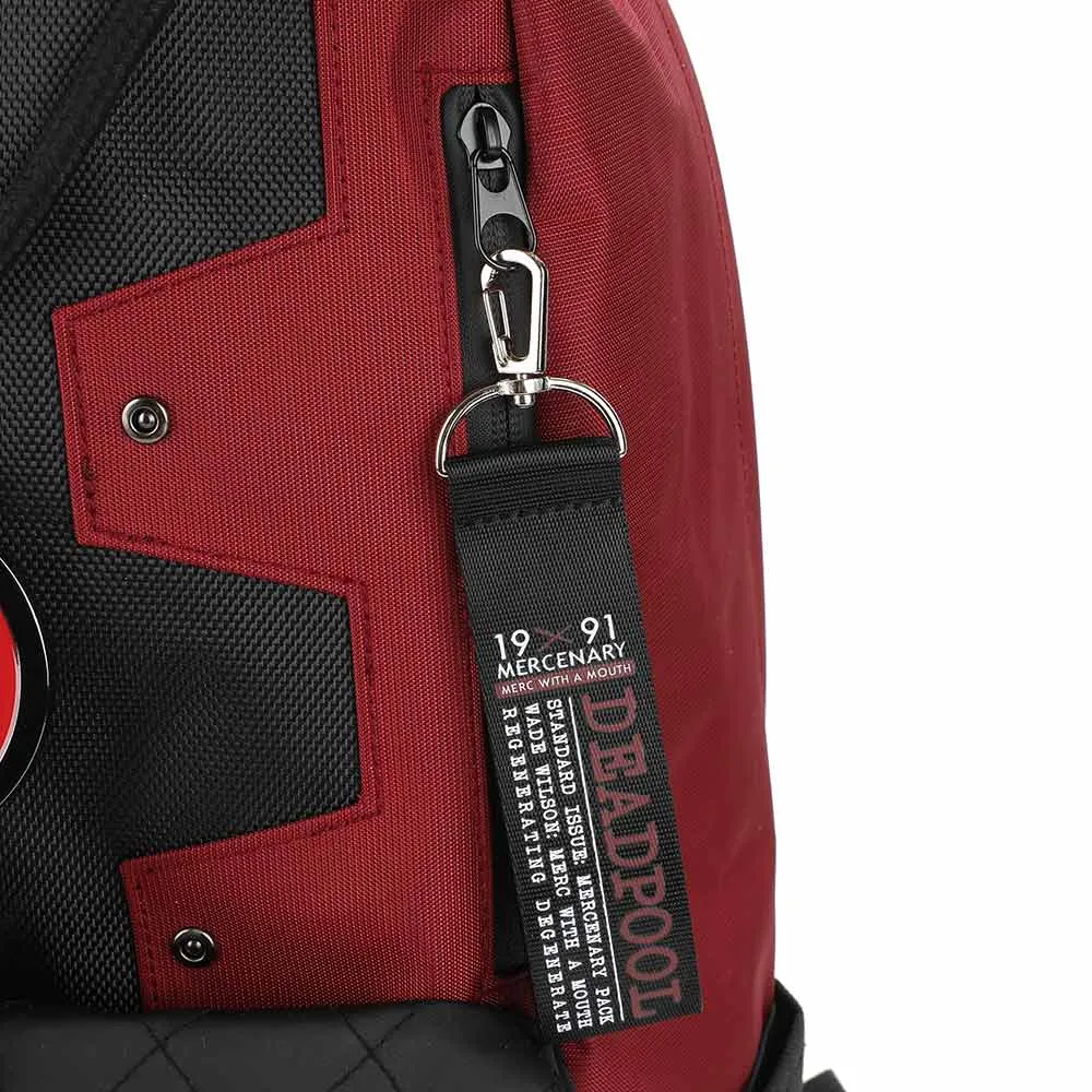 Marvel Deadpool Bungee Suit-up Character Backpack